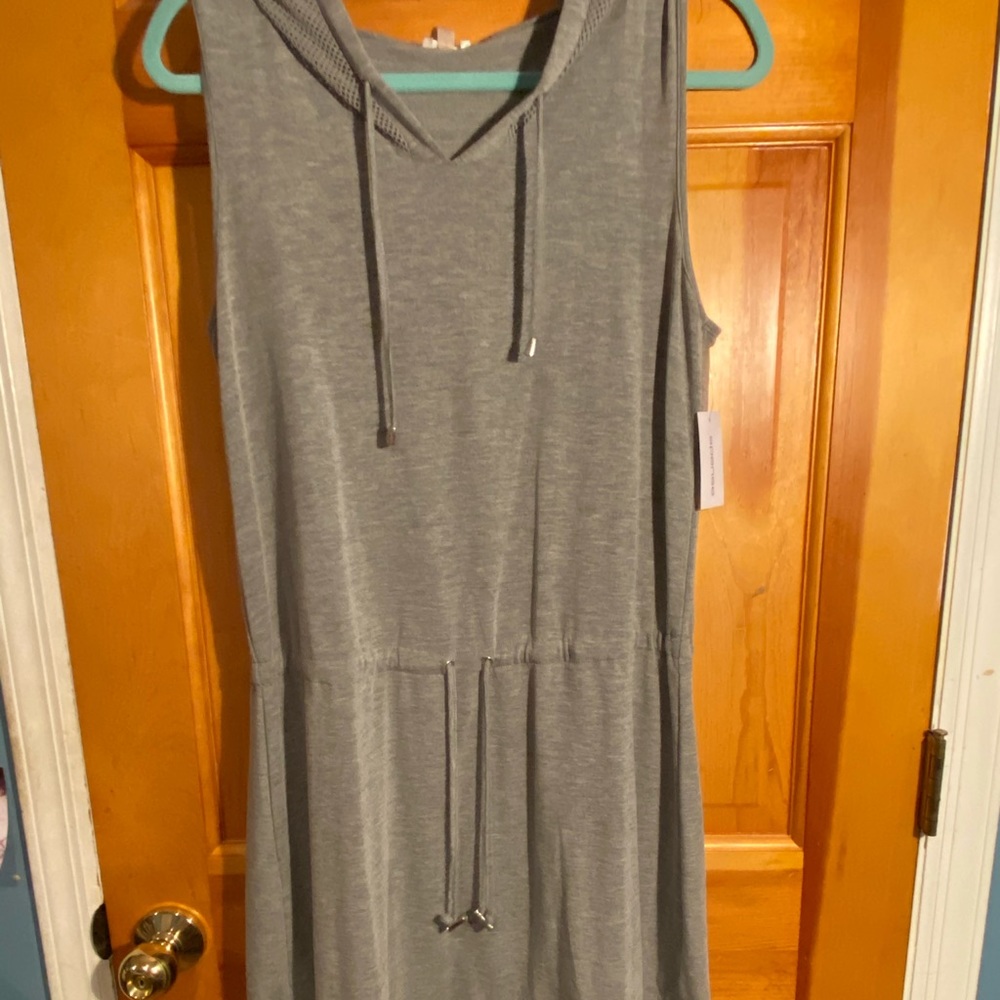 hooded dress